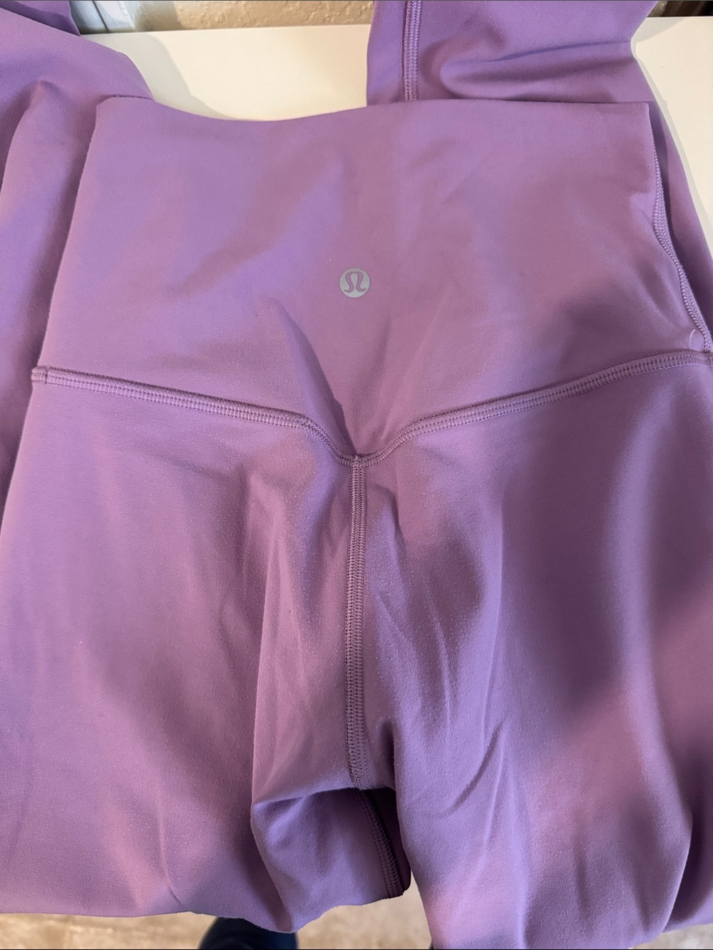 Lululemon Lilac Active Leggings, double lined